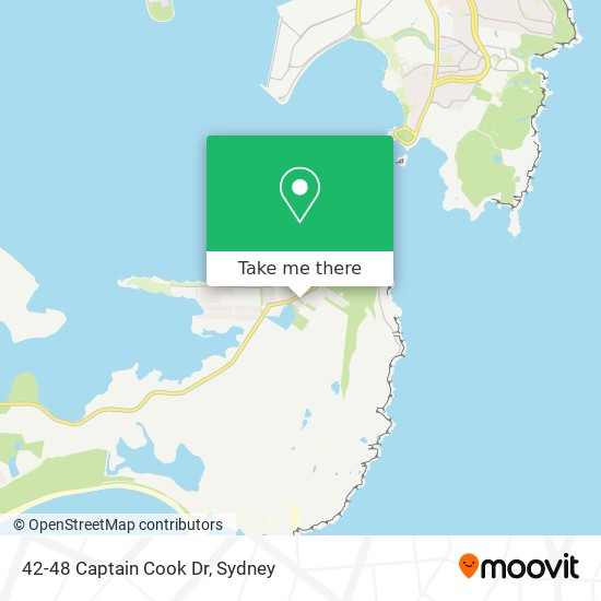 42-48 Captain Cook Dr map