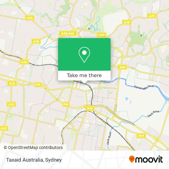 Mapa Taxaid Australia