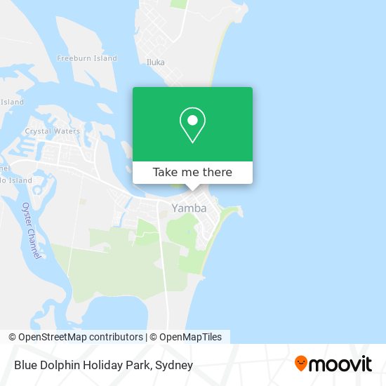 Mapa Blue Dolphin Holiday Park