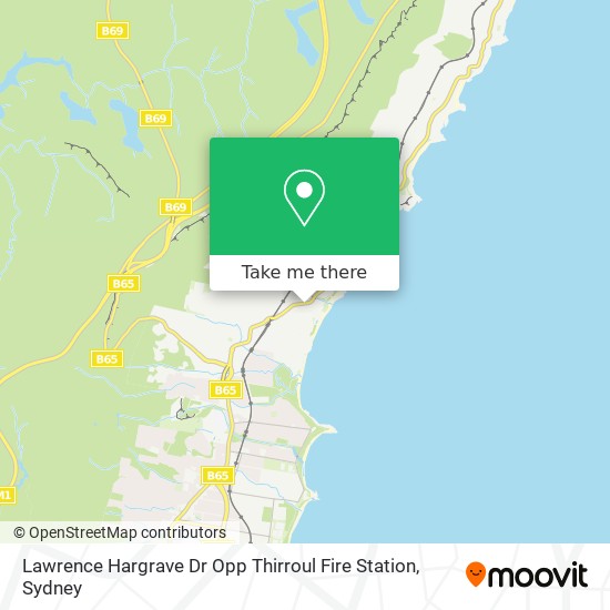 Lawrence Hargrave Dr Opp Thirroul Fire Station map
