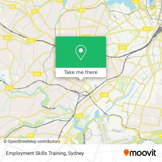 Employment Skills Training map