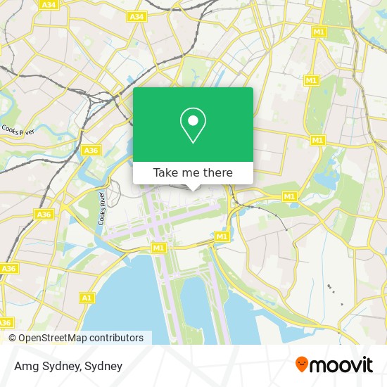 Amg Sydney map