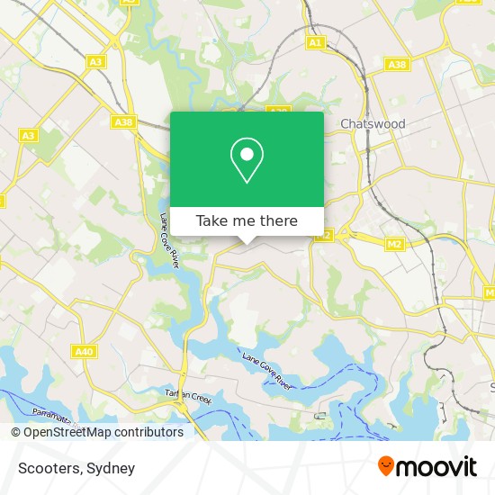 Scooters map