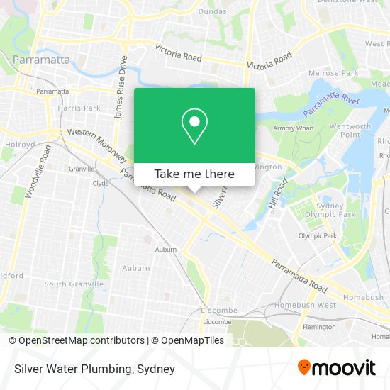 Silver Water Plumbing map