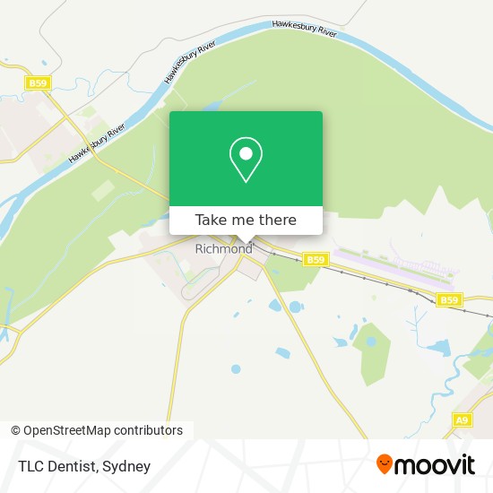 Mapa TLC Dentist