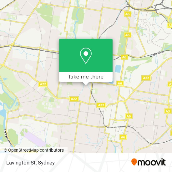 Lavington St map