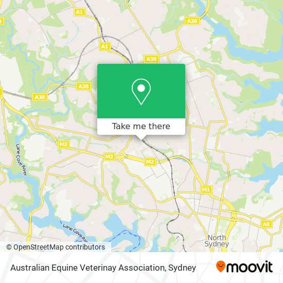 Australian Equine Veterinay Association map