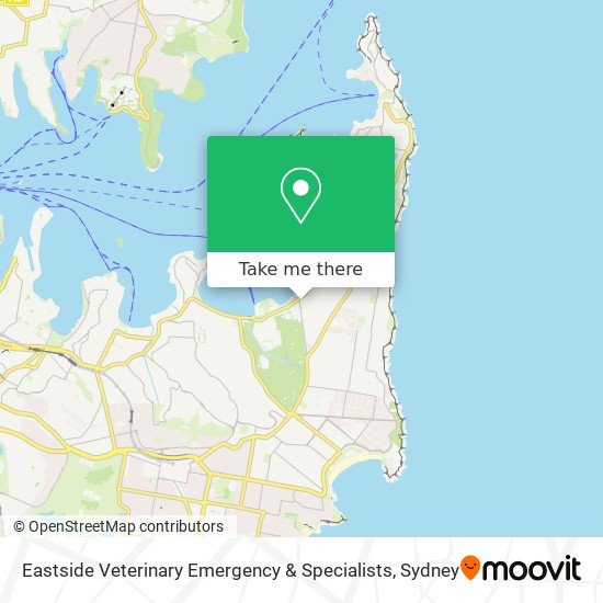 Mapa Eastside Veterinary Emergency & Specialists