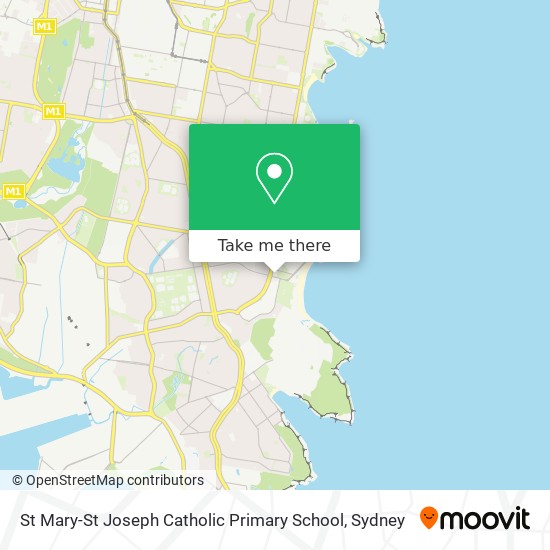St Mary-St Joseph Catholic Primary School map
