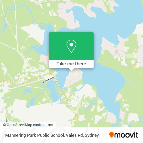 Mannering Park Public School, Vales Rd map