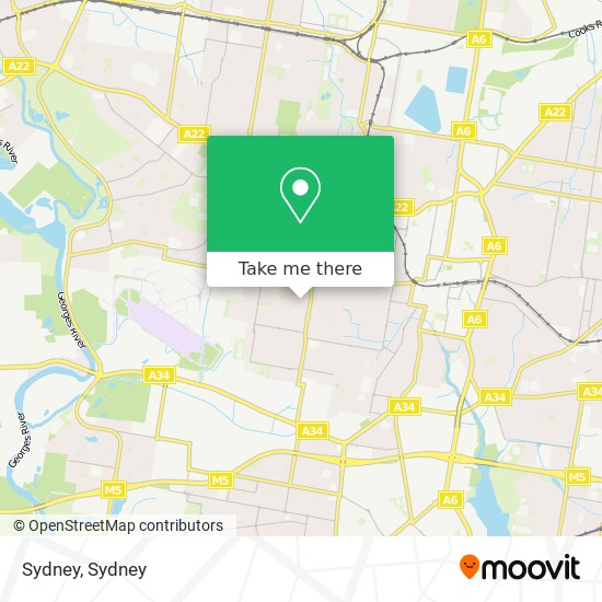 Sydney map