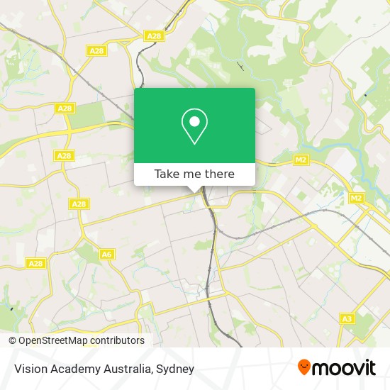 Vision Academy Australia map