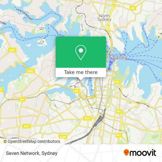 Seven Network map