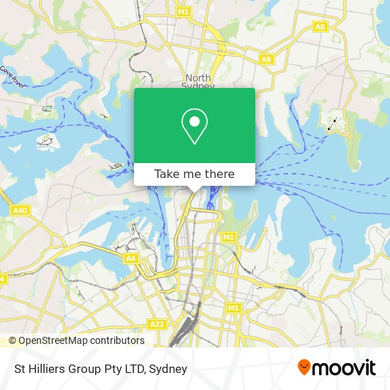 St Hilliers Group Pty LTD map