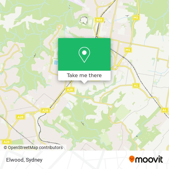 Elwood map