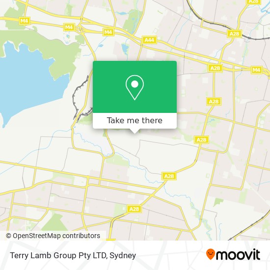 Terry Lamb Group Pty LTD map