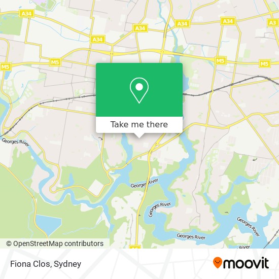 Mapa Fiona Clos
