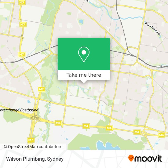 Mapa Wilson Plumbing