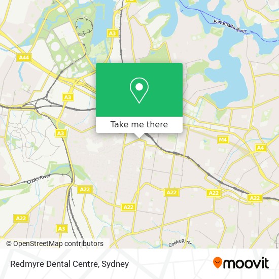 Redmyre Dental Centre map