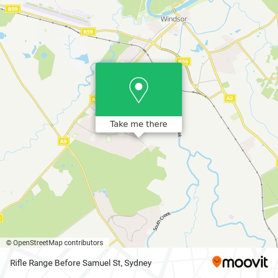 Rifle Range Before Samuel St map