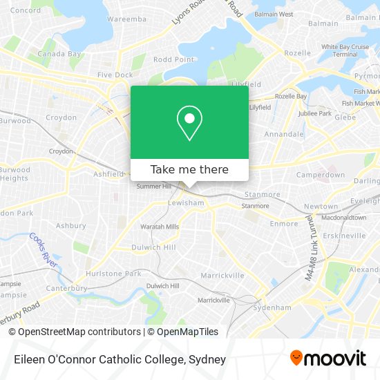 Eileen O'Connor Catholic College map