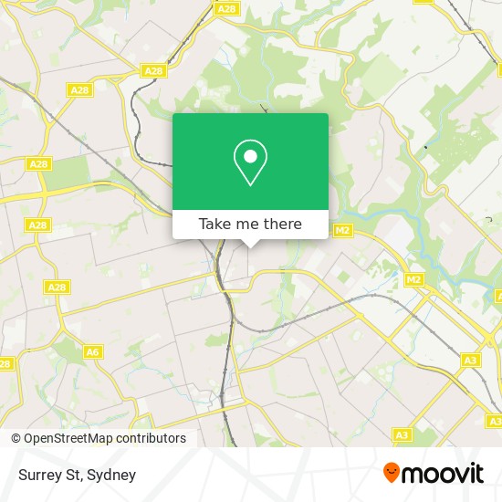 Surrey St map