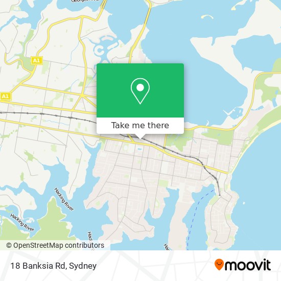 18 Banksia Rd map