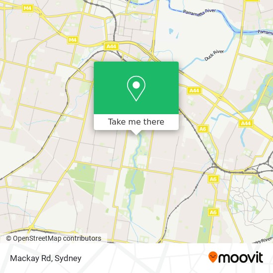 Mackay Rd map