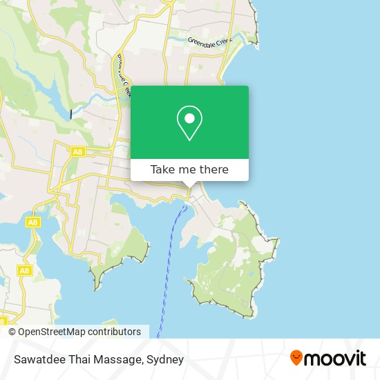 Sawatdee Thai Massage map