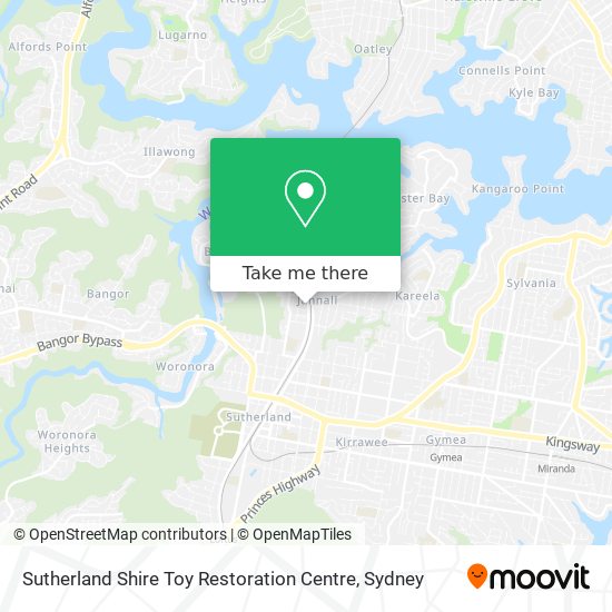 Sutherland Shire Toy Restoration Centre map