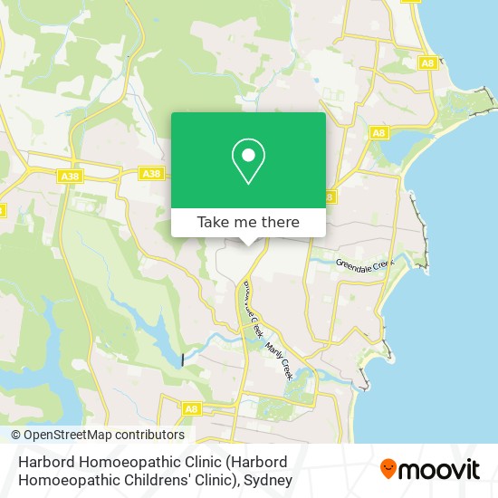 Harbord Homoeopathic Clinic map