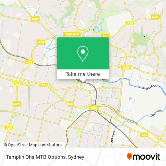 Tamplin Ohs MTB Options map