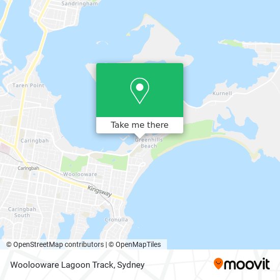 Woolooware Lagoon Track map