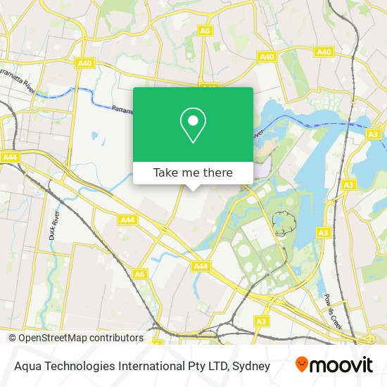 Aqua Technologies International Pty LTD map