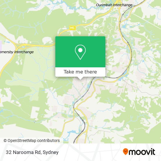 32 Narooma Rd map