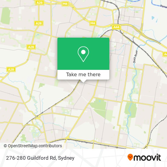 Mapa 276-280 Guildford Rd