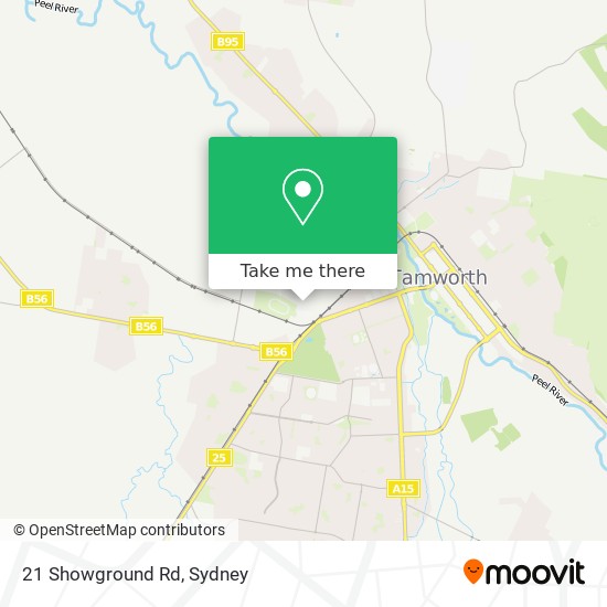 21 Showground Rd map