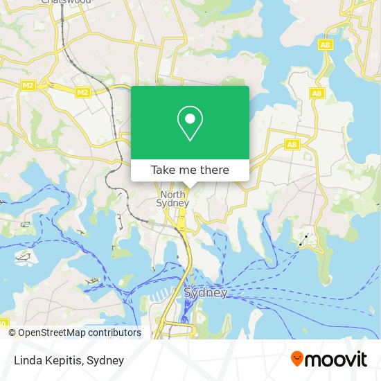 Linda Kepitis map