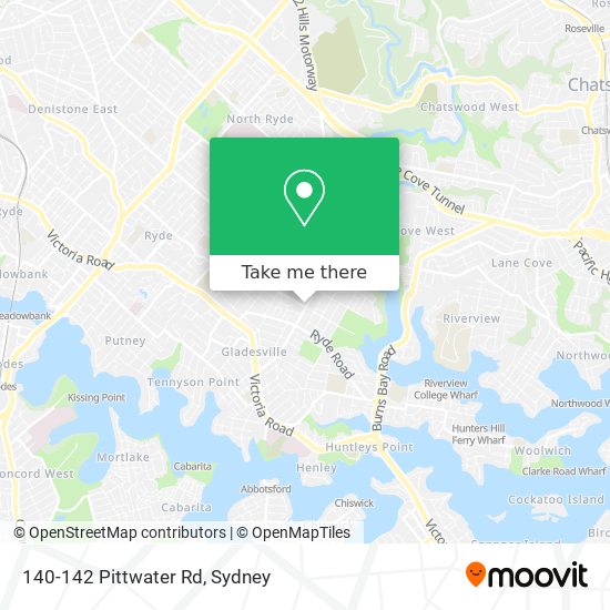 140-142 Pittwater Rd map