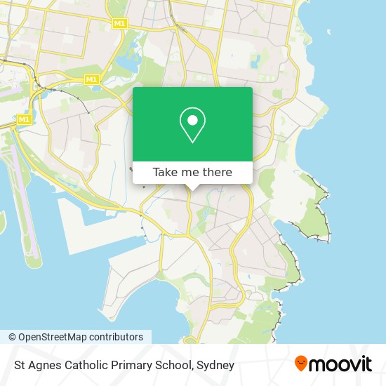 St Agnes Catholic Primary School map