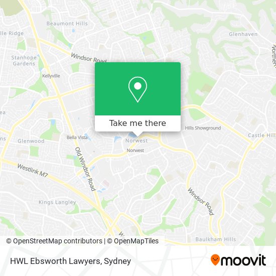 HWL Ebsworth Lawyers map