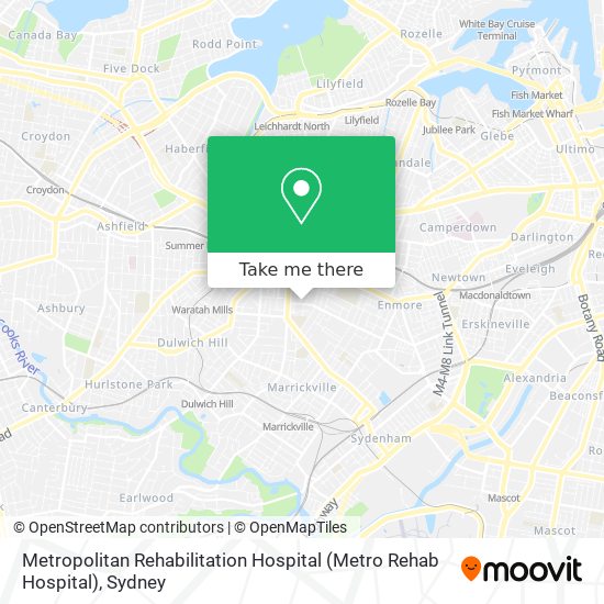 Mapa Metropolitan Rehabilitation Hospital (Metro Rehab Hospital)