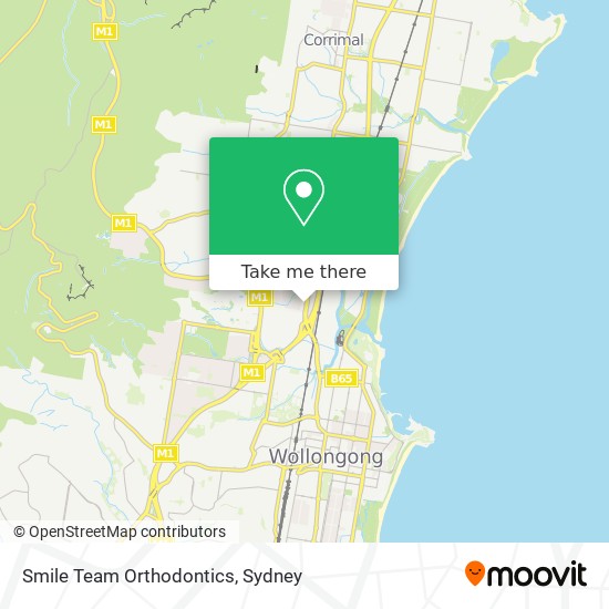 Smile Team Orthodontics map