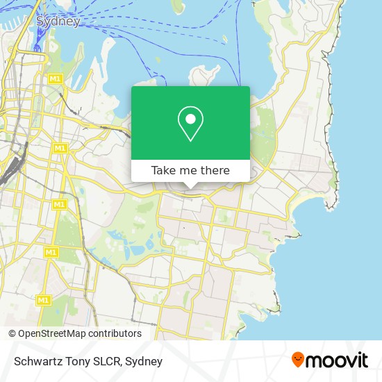 Mapa Schwartz Tony SLCR