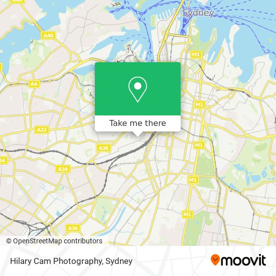 Hilary Cam Photography map