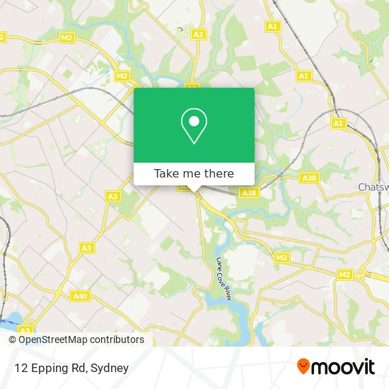 12 Epping Rd map