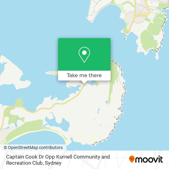 Captain Cook Dr Opp Kurnell Community and Recreation Club map