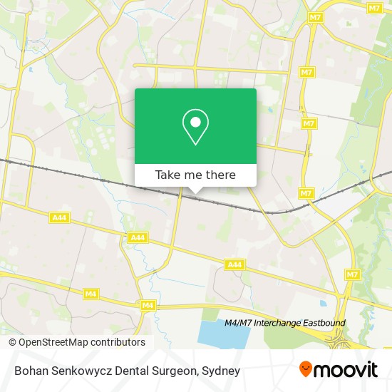 Bohan Senkowycz Dental Surgeon map