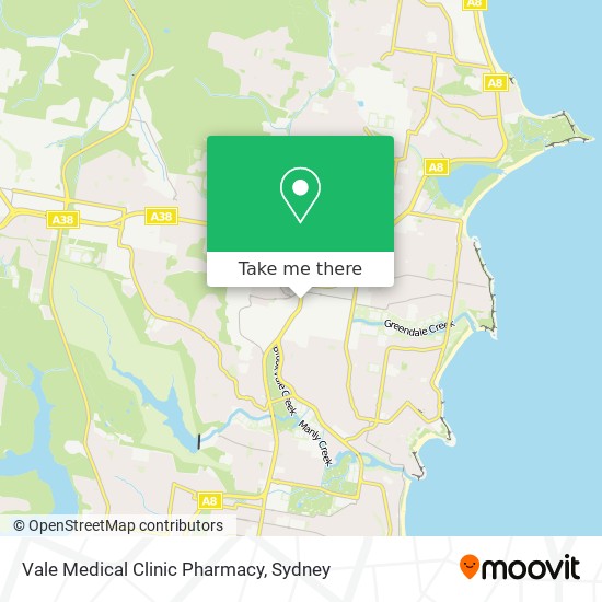 Vale Medical Clinic Pharmacy map