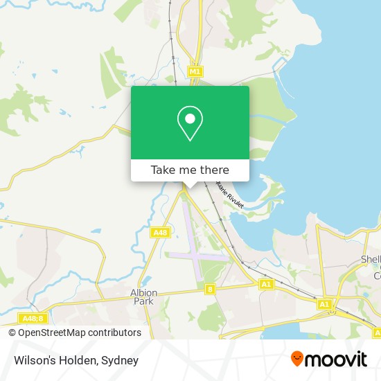 Wilson's Holden map